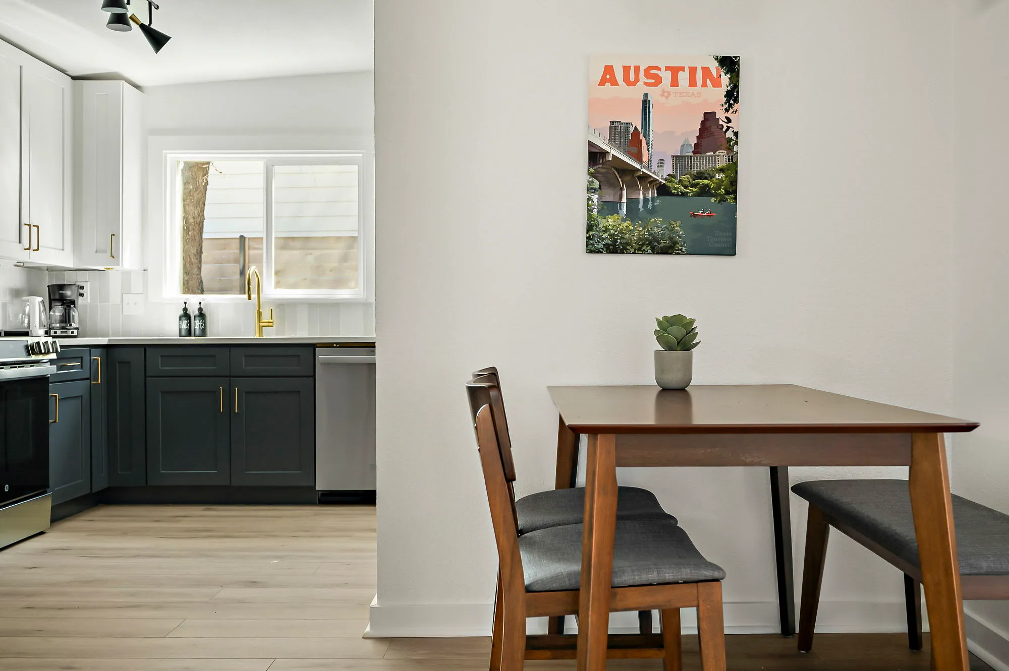 Front house dining area