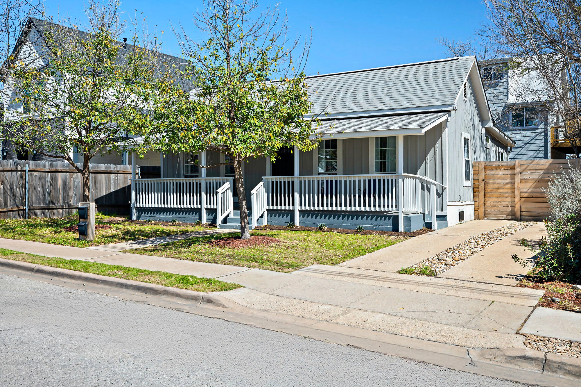 Front house exterior