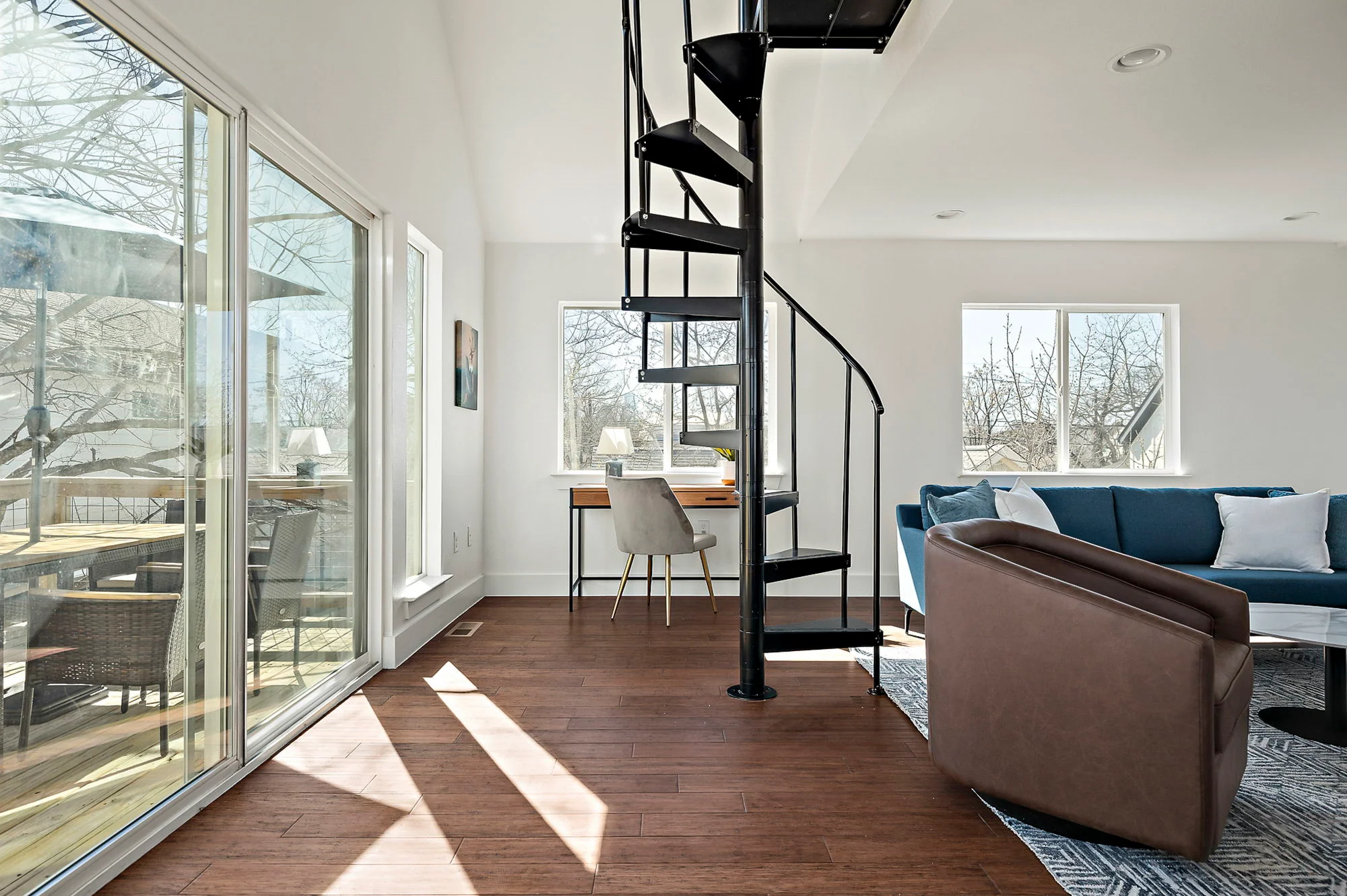 Back house living room