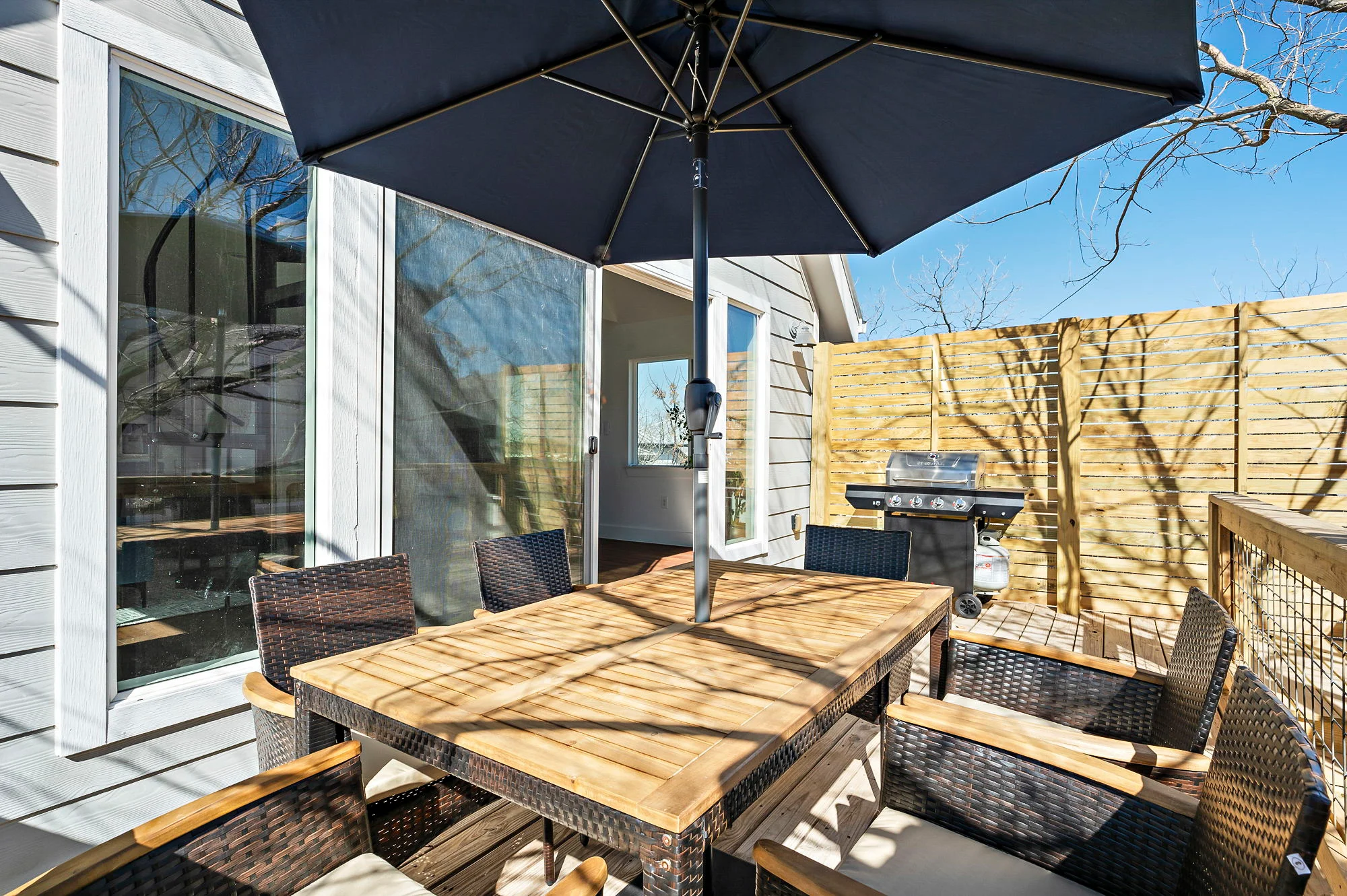 Back house balcony