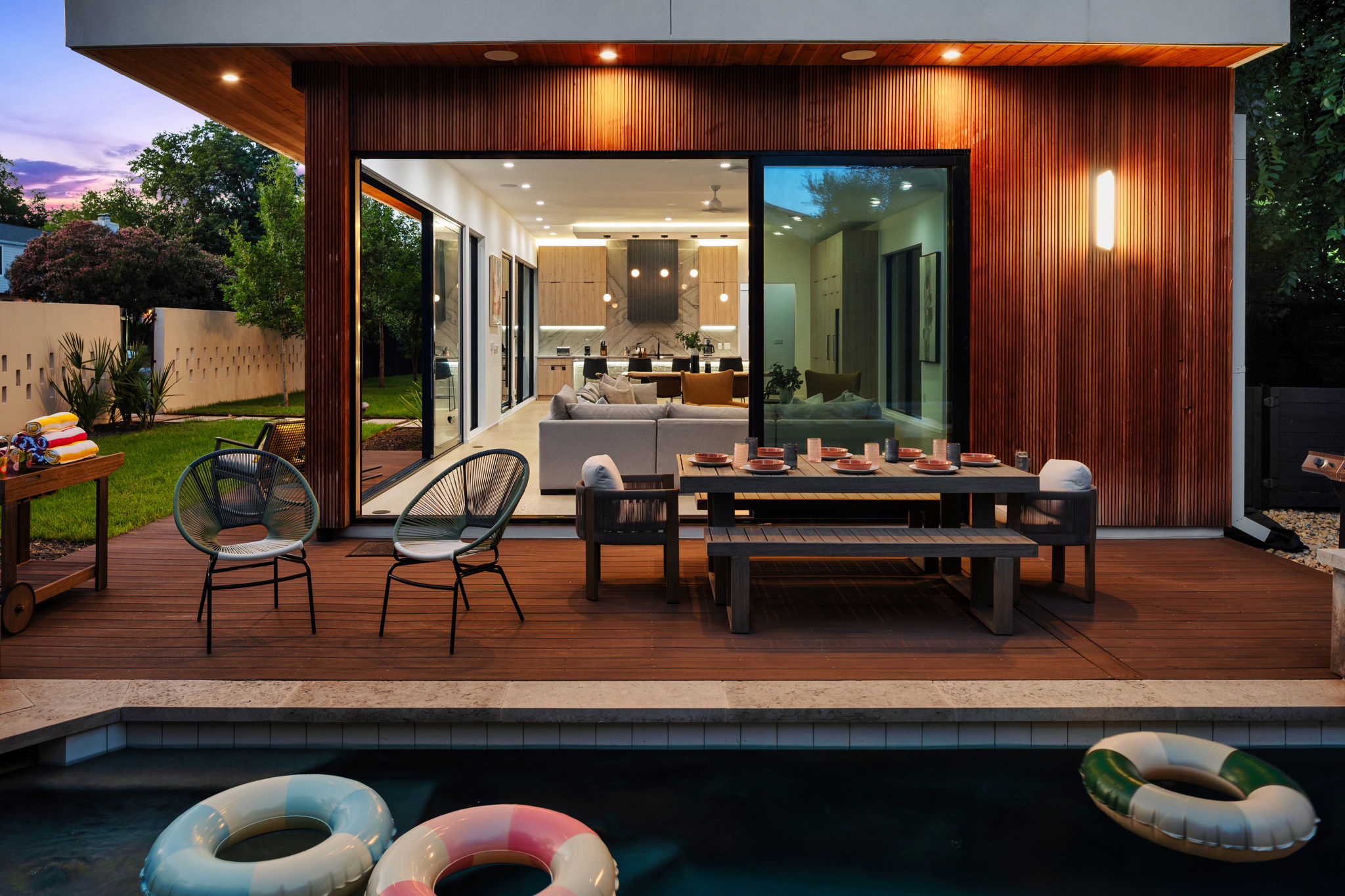 Pool & Living Room